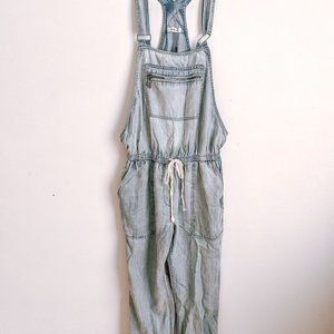 PRIV Chambray Overalls Sz M